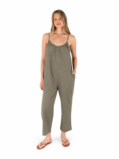 New Heights Jumpsuit Olive Grove - Hurley
