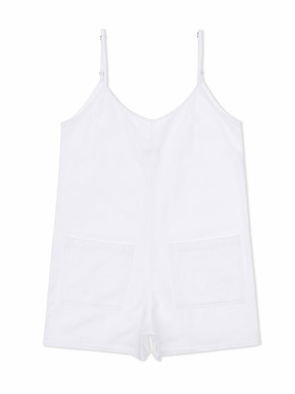 Wavy Days Romper White - Hurley