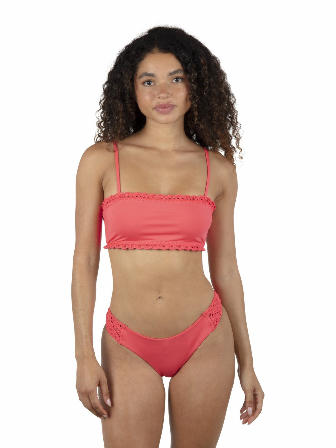 Macrame Bandeau Bikini Top Poppy - Hurley