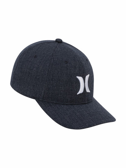 Icon Heather Stretch Fit Hat Navy - Hurley
