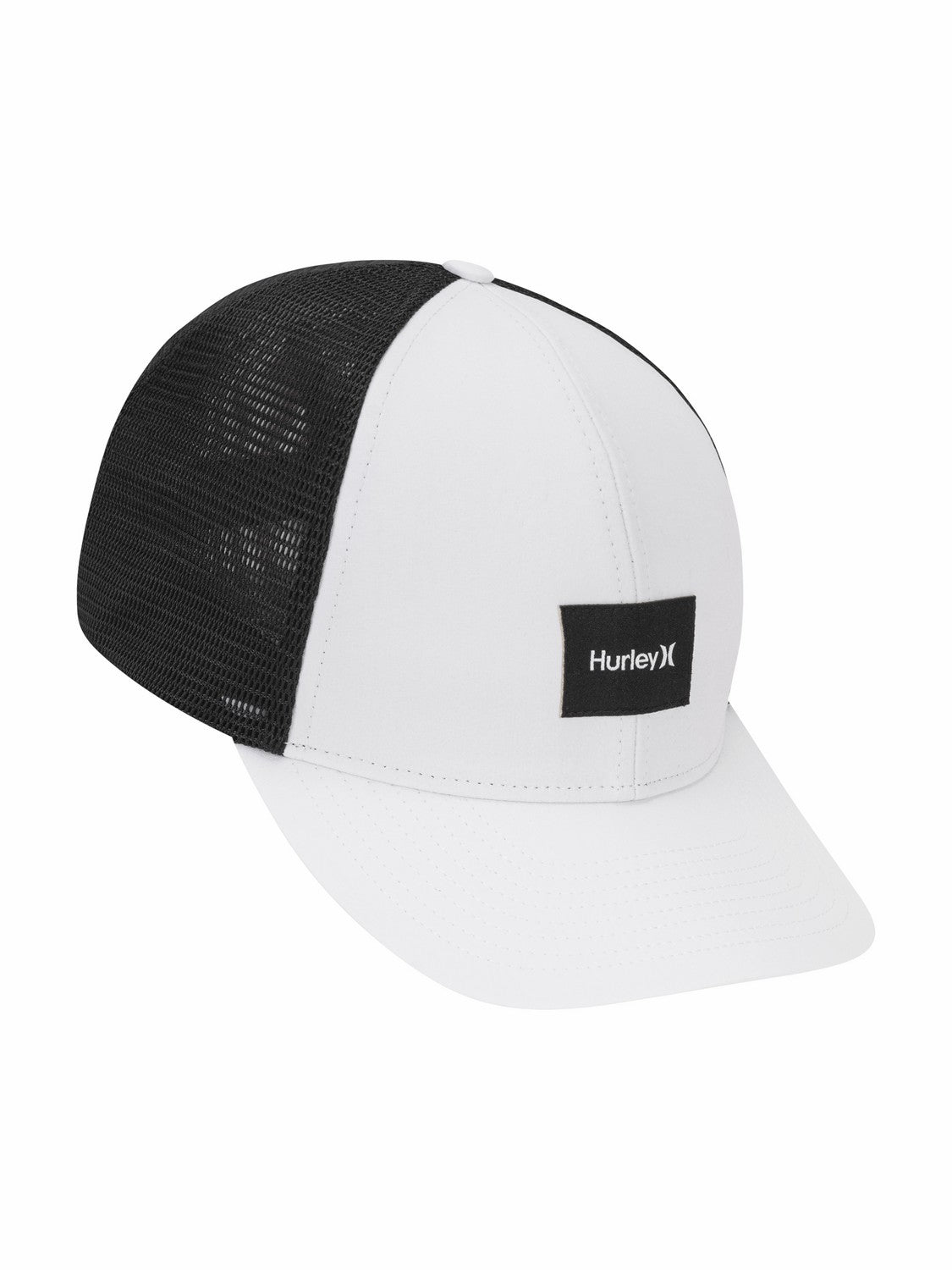 Warner Adjustable Trucker Hat White/Black - Hurley