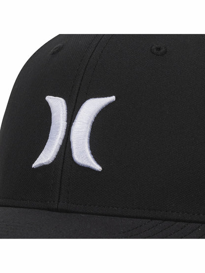 Icon Stretch Fit Hat Black/White - Hurley