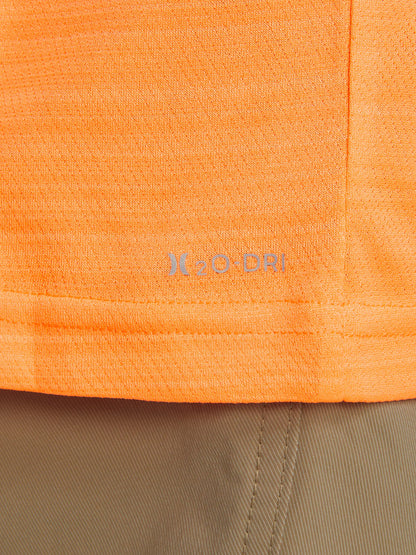 Boys' H2O-Dri Belmont Polo Bright Mango Heather - Hurley