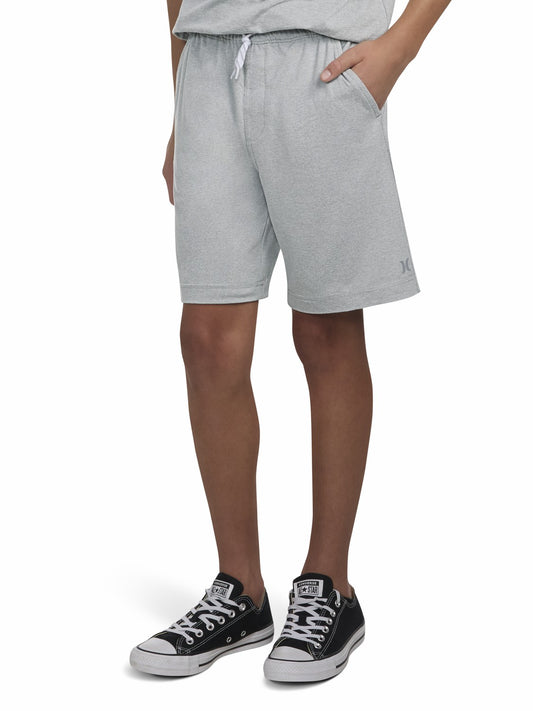 Boys' H2O-Dri Sunset Knit Short Dark Grey Heather - Hurley