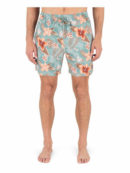 Cannonball Volley 17" Boardshort Cilantro - Hurley