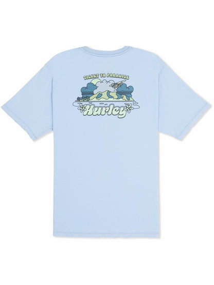 Visitor Short Sleeve EIFEL BLUE - Hurley