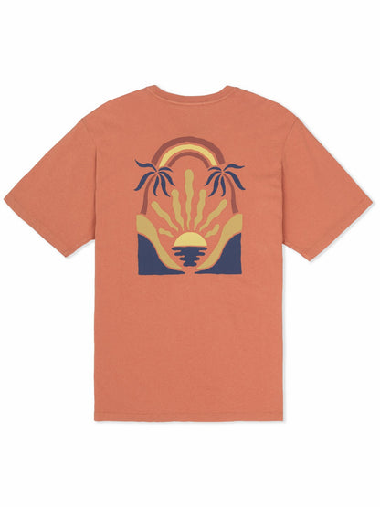 Valley Of Water Short Sleeve Martian Rust - Hurley
