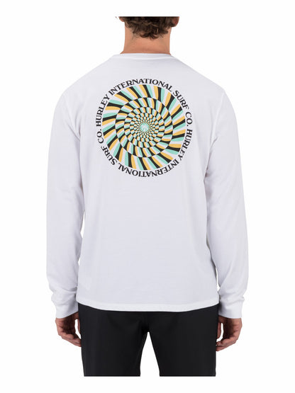 Illusions Long Sleeve White - Hurley