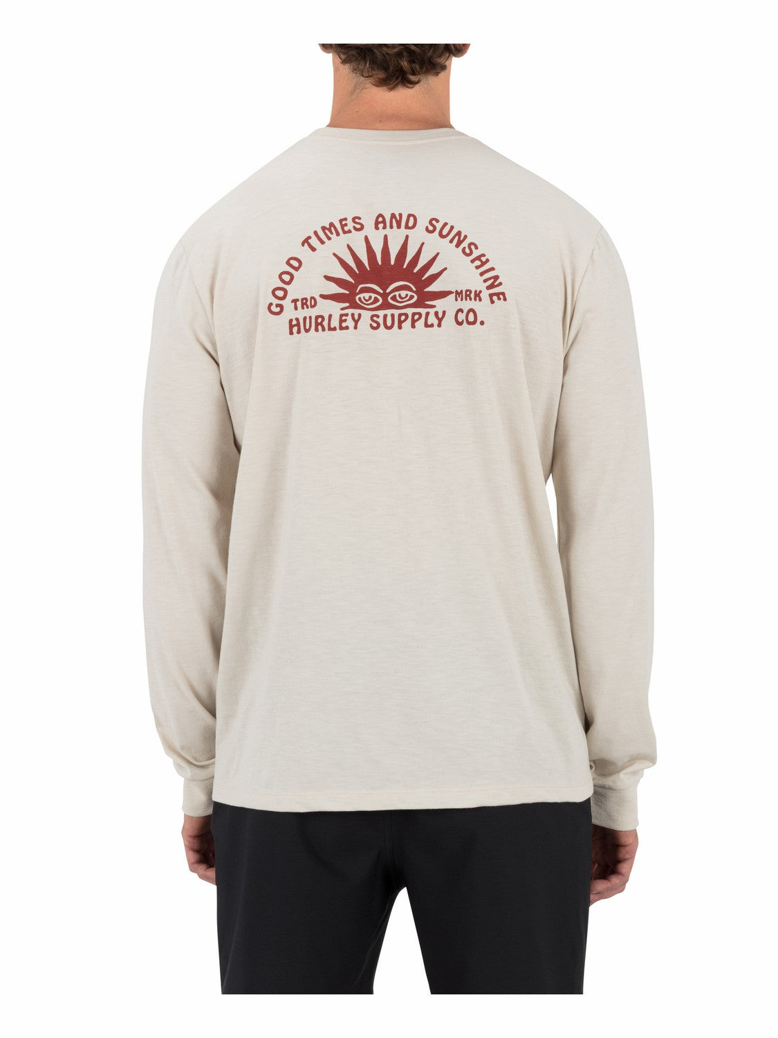 Sunshine Slub Long Sleeve Bone - Hurley