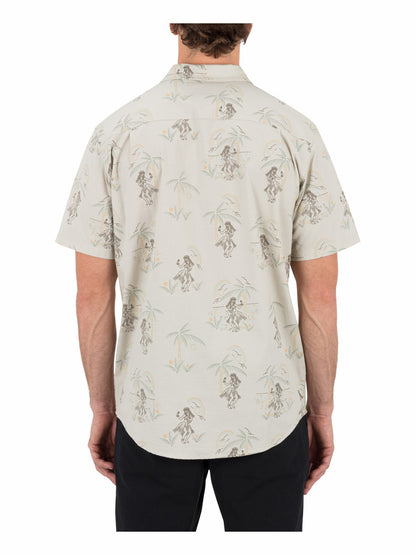 Lido Stretch Short Sleeve Bone 2 - Hurley