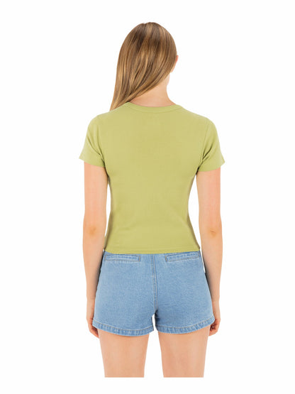 Array Baby Tee Fern - Hurley