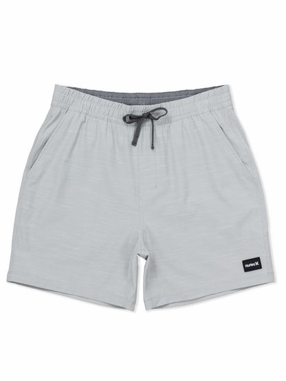Phantom Eco Slub Lined Volley 17" Light Stone Grey - Hurley
