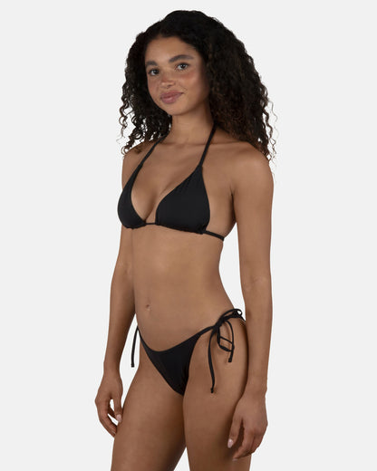 Solid Classic Triangle Bikini Top Black - Hurley