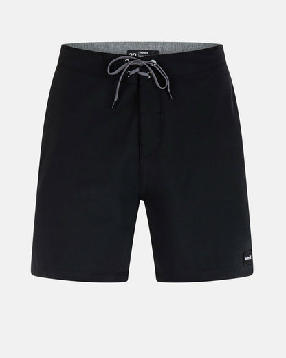 Phantom-Eco One And Only Solid 18" Boardshort Black - Hurley