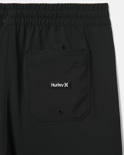 One And Only Solid Volley Boardshort 17" Black - Hurley