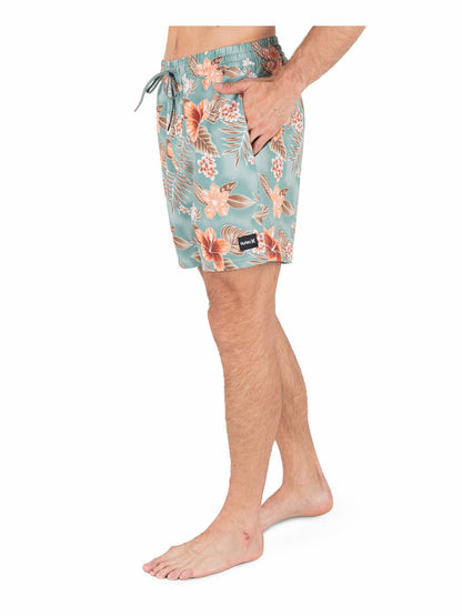 Cannonball Volley 17" Boardshort Cilantro - Hurley