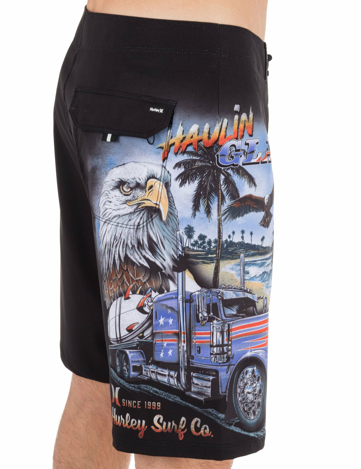 Phantom Eco Haulin Glass 20" BLACK - Hurley