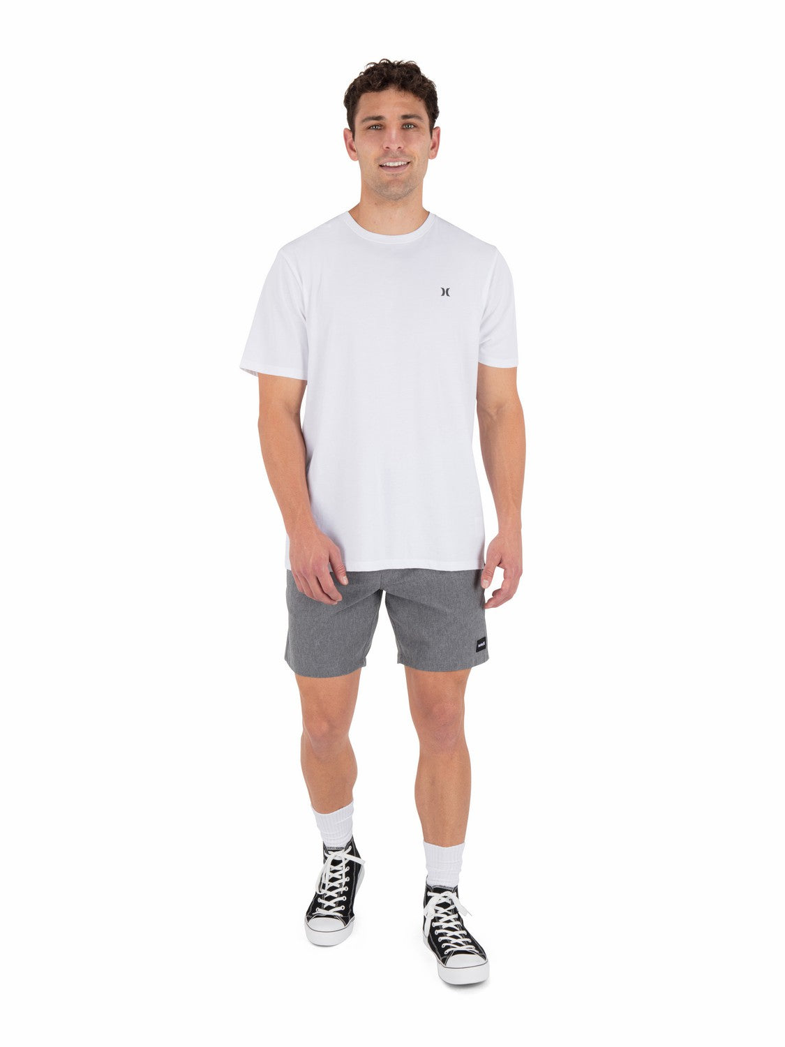 Phantom Flow Volley Walkshort 18" Black Heather - Hurley
