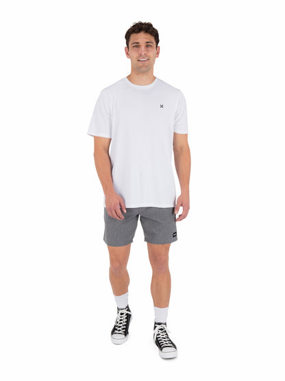 Phantom Flow Volley Walkshort 18" Black Heather - Hurley