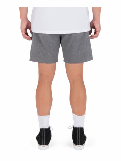 Phantom Flow Volley Walkshort 18" Black Heather - Hurley