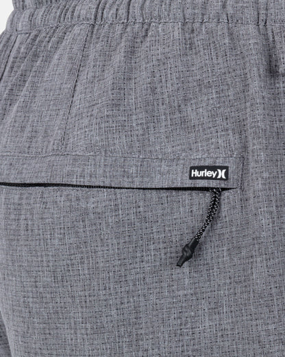 Phantom Flow Volley Walkshort 18" Black Heather - Hurley