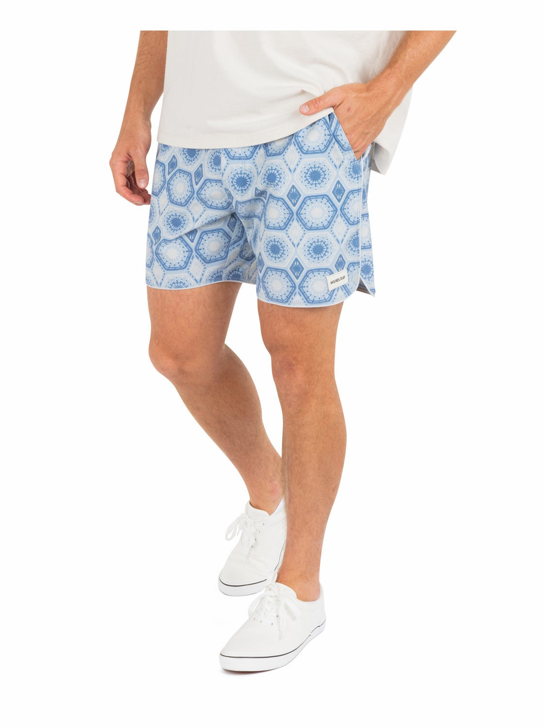 Phantom Naturals Scallop Volley 17" Spring Breeze - Hurley