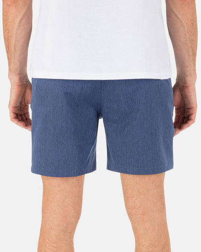 Phantom Heather Walkshort 18" Obsidian - Hurley