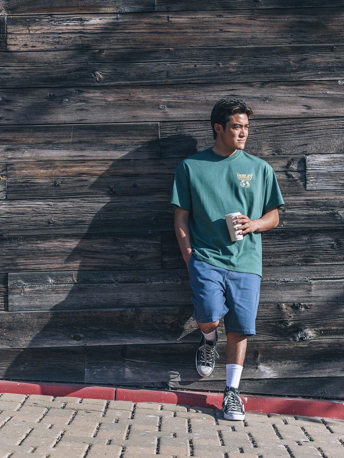 Fire Short Sleeve Jungle - Hurley