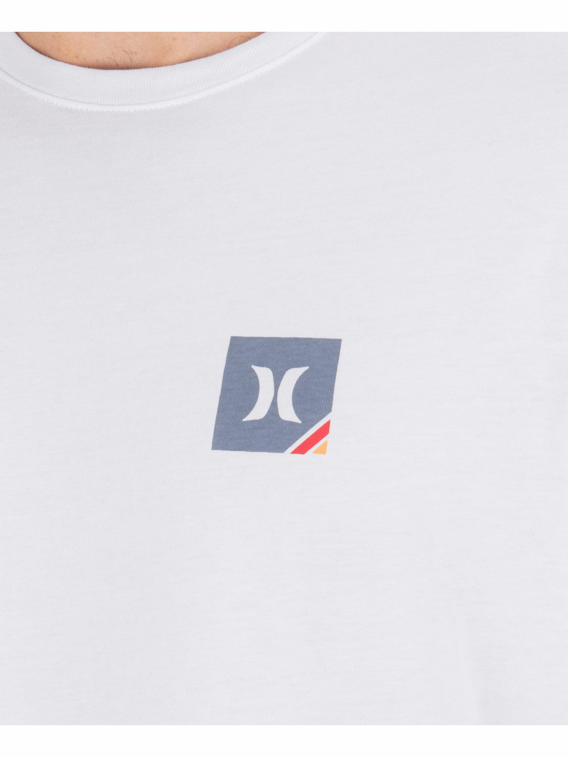 Corner Short Sleeve White - Hurley