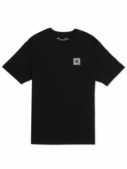Corner Short Sleeve Black - Hurley