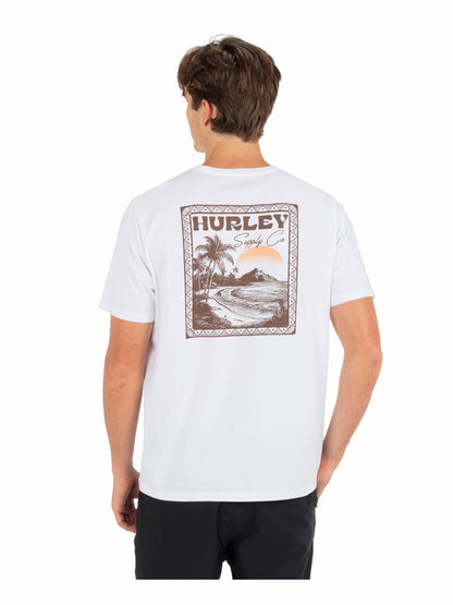 Island Scape Short Sleeve White - Hurley