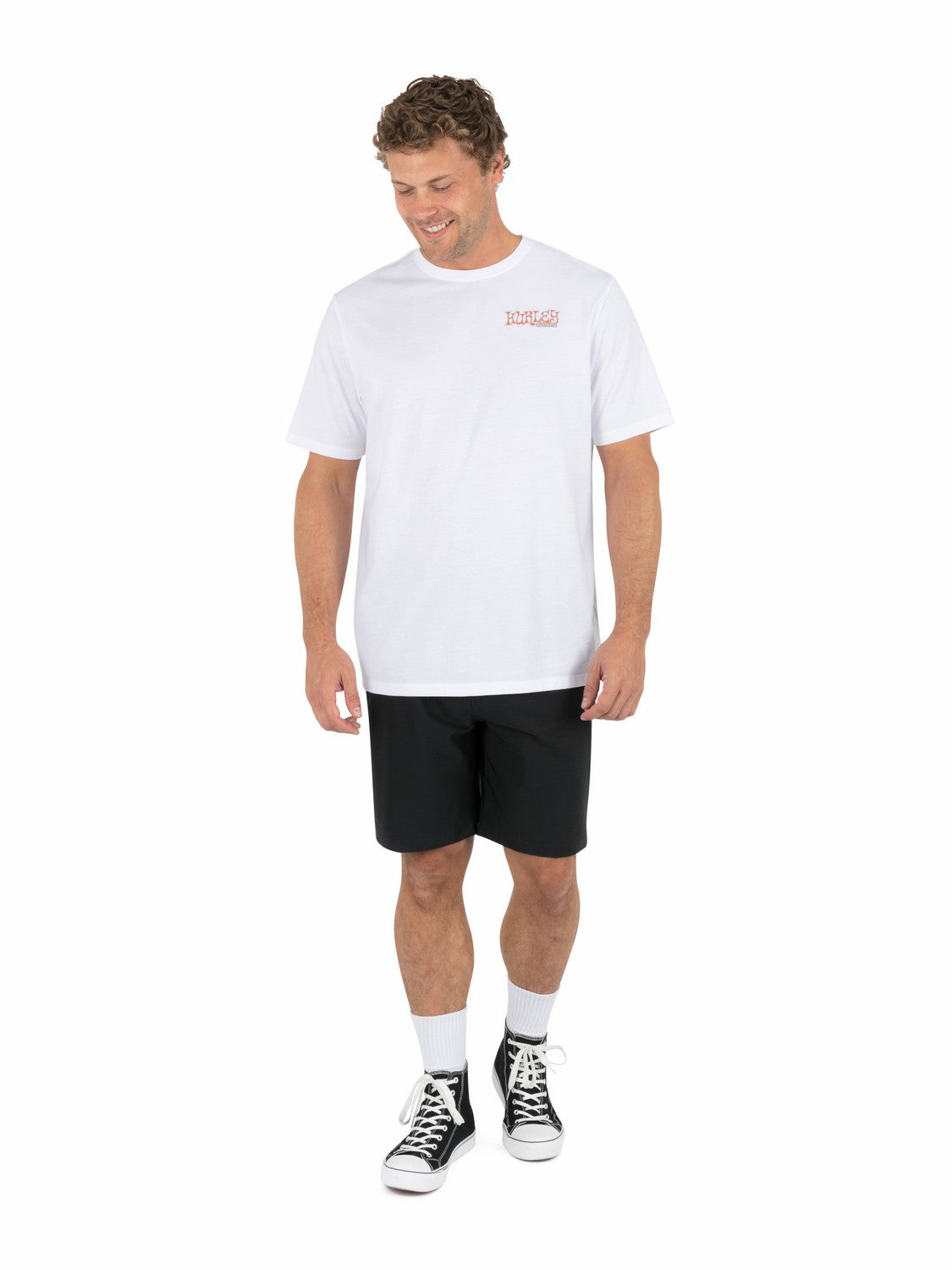 Van Life Short Sleeve White - Hurley