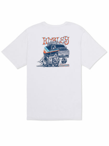 Van Life Short Sleeve White - Hurley