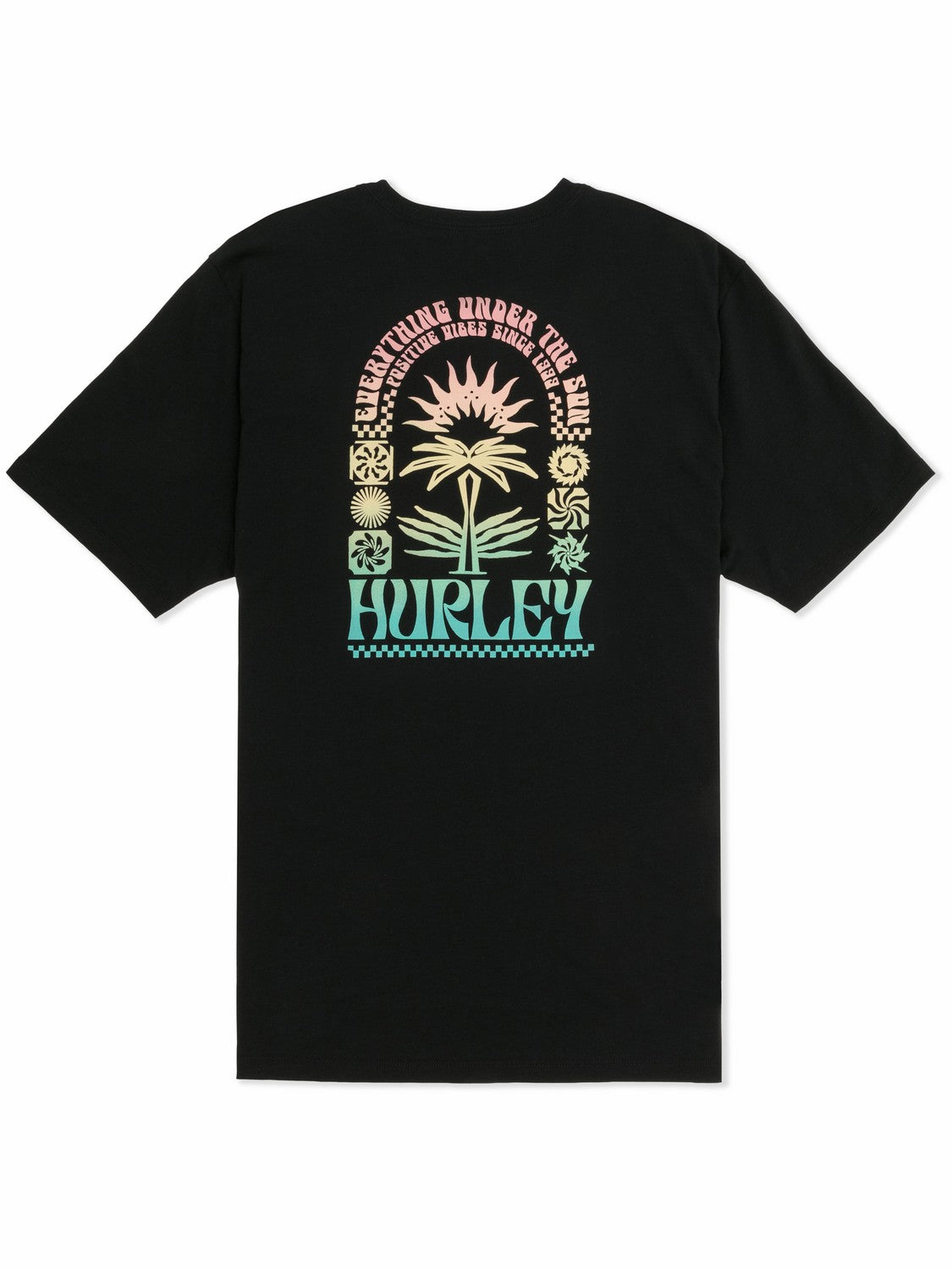 Glyphic Short Sleeve Black - Hurley