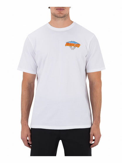 Off The Top Short Sleeve White - Hurley