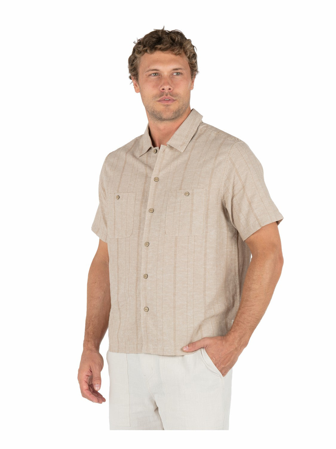 Hemp Malibu Short Sleeve Bristlecone - Hurley