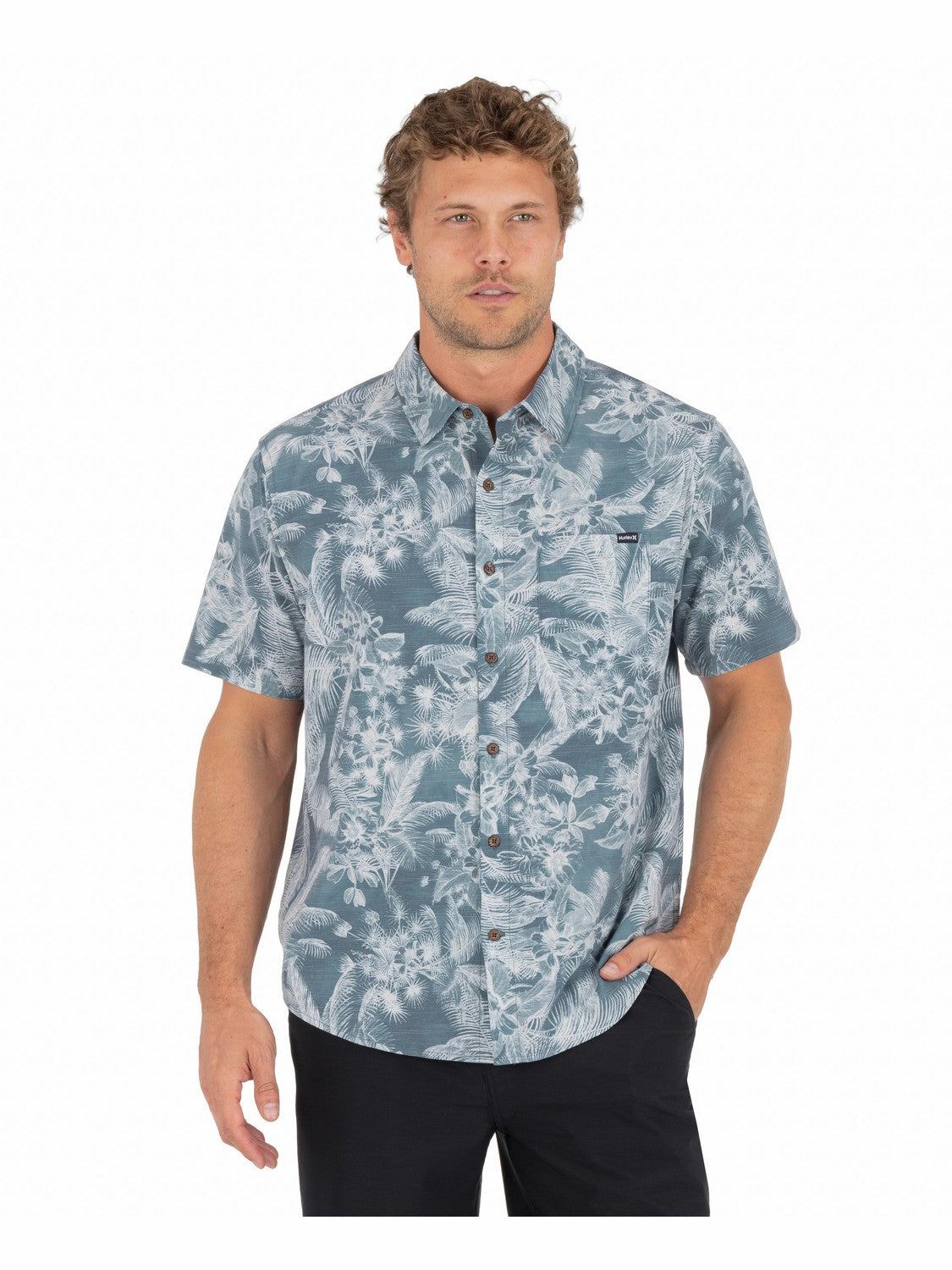 Newport Stretch Short Sleeve Monsoon - Hurley