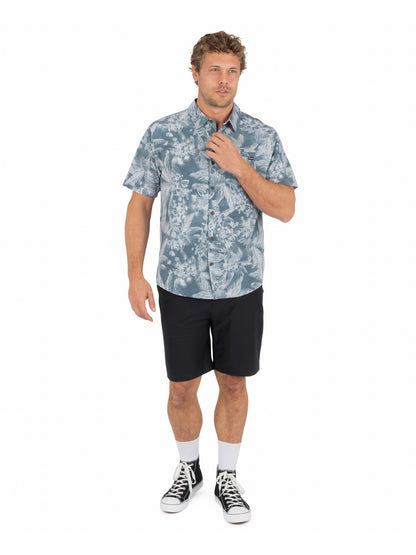 Newport Stretch Short Sleeve Monsoon - Hurley
