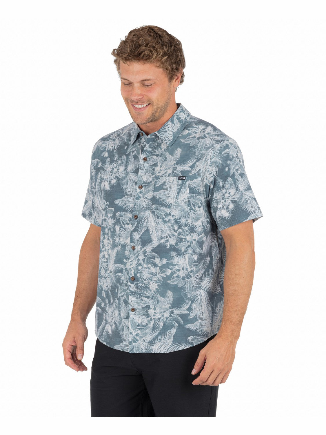 Newport Stretch Short Sleeve Monsoon - Hurley