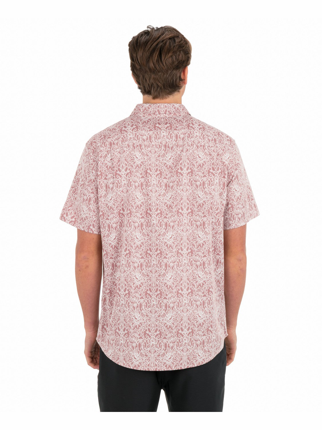 Lido Stretch Short Sleeve Phantom Rose - Hurley
