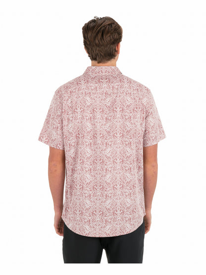 Lido Stretch Short Sleeve Phantom Rose - Hurley