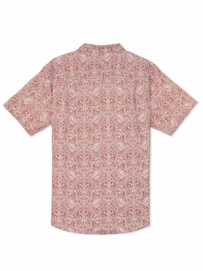 Lido Stretch Short Sleeve Phantom Rose - Hurley