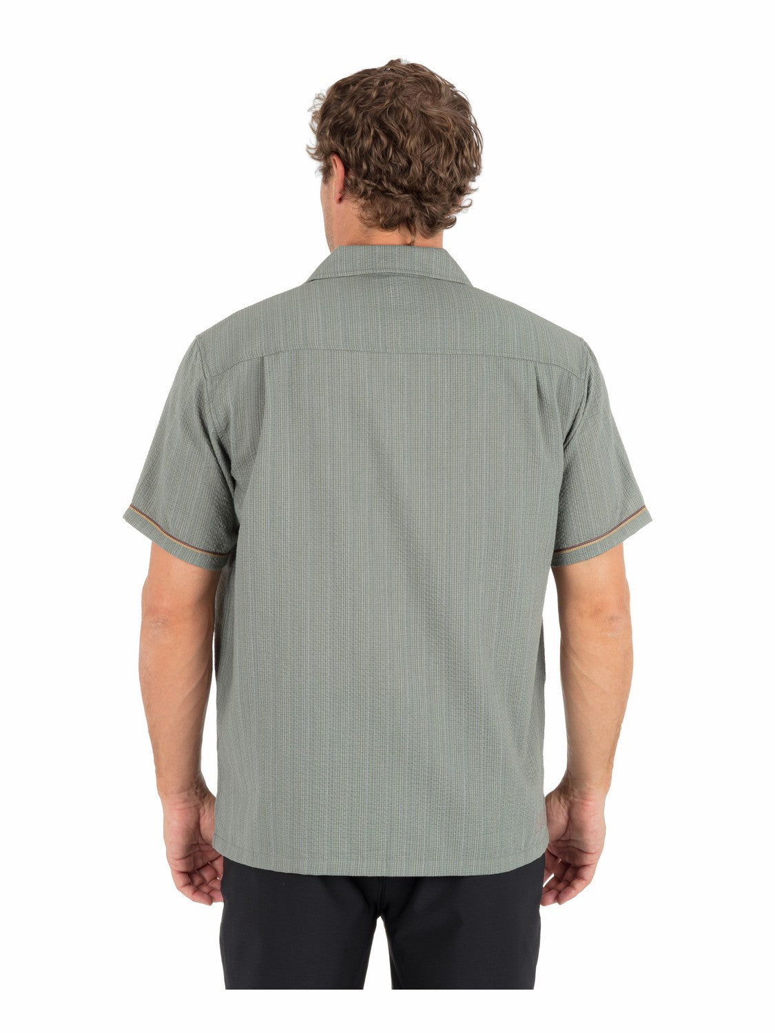 Lay Day Camp Short Sleeve Army - Hurley