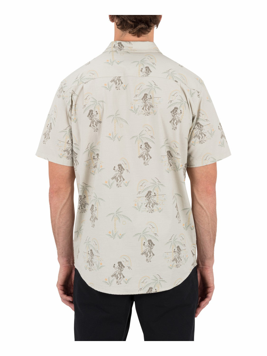 Lido Stretch Short Sleeve Bone 2 - Hurley