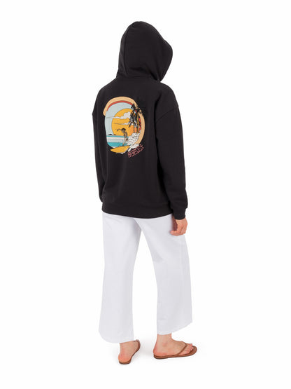 Forever Oversized Hoodie OFF BLACK - Hurley