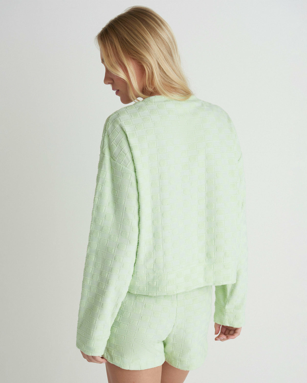 Venice Terry Boxy Crew Sweatshirt Spray - Hurley