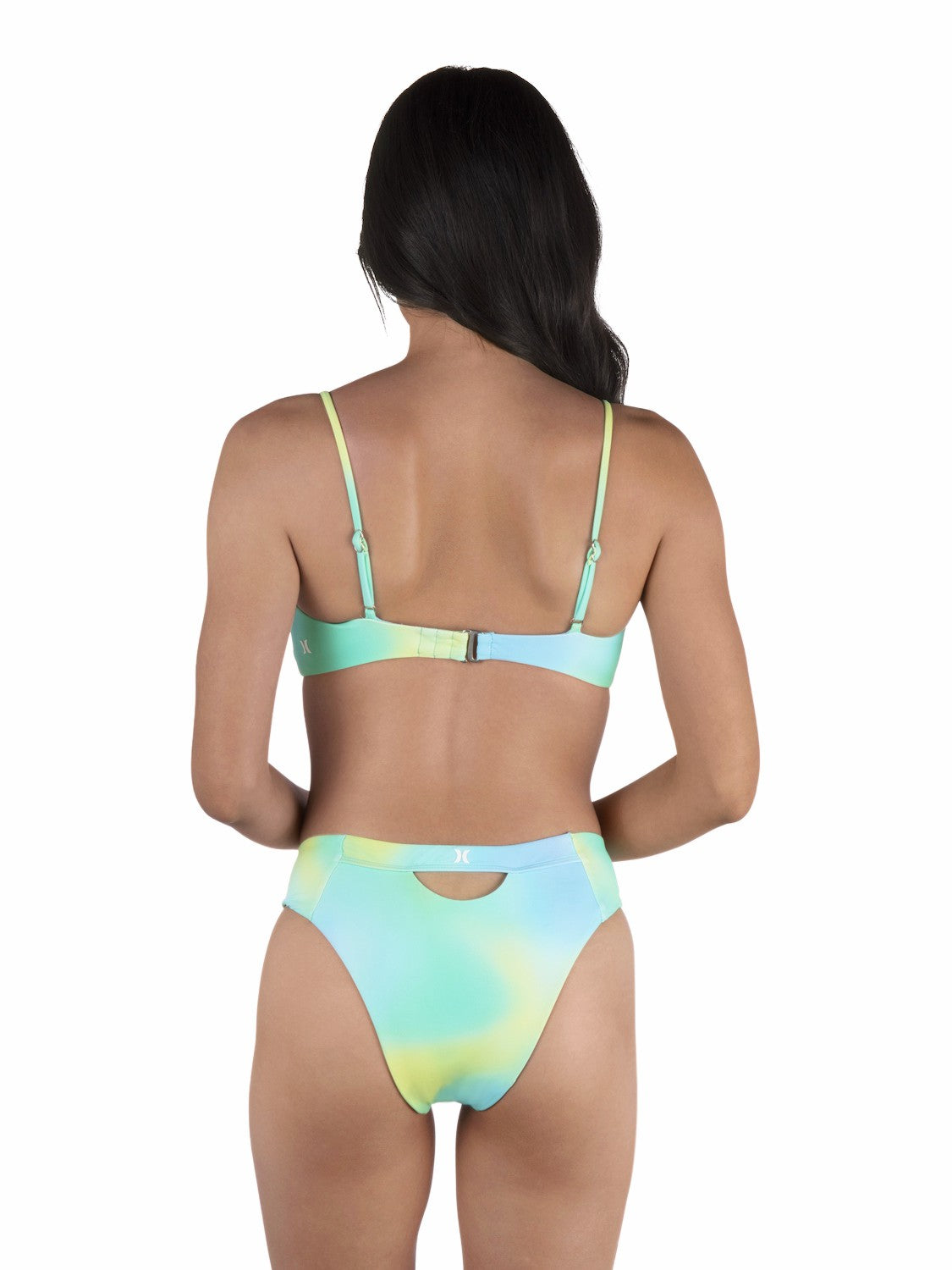 Sunset Ombre Max Solid Bralette Limeaide - Hurley