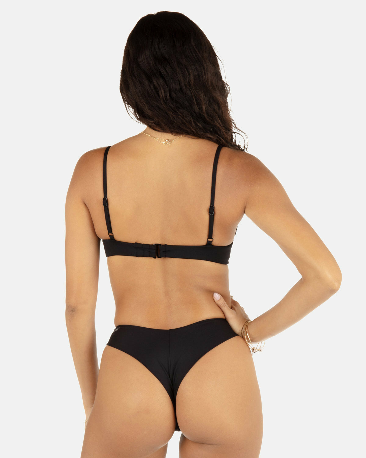 Solid Tab Underwire Bra Black - Hurley