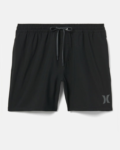 One And Only Solid Volley Boardshort 17" Black - Hurley