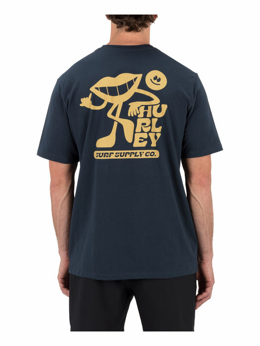 All Smiles Short Sleeve Armored Navy - Hurley